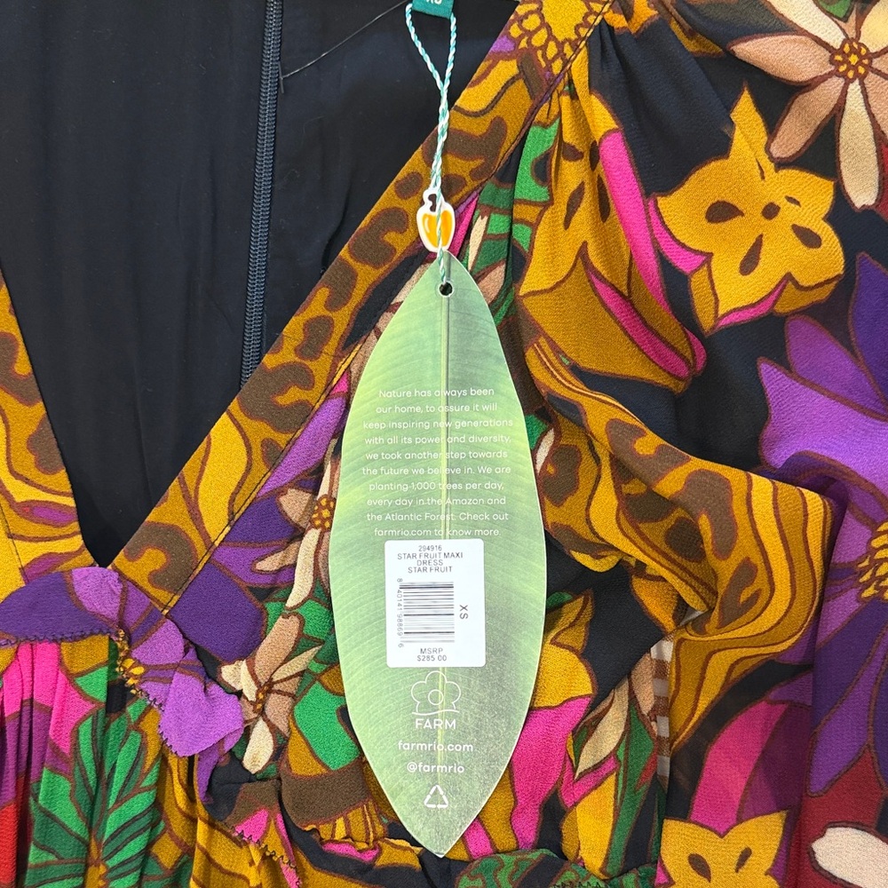 FARM Rio Multicolor Floral Dress - Picture 10 of 11